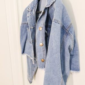 Cropped Jean Jacket